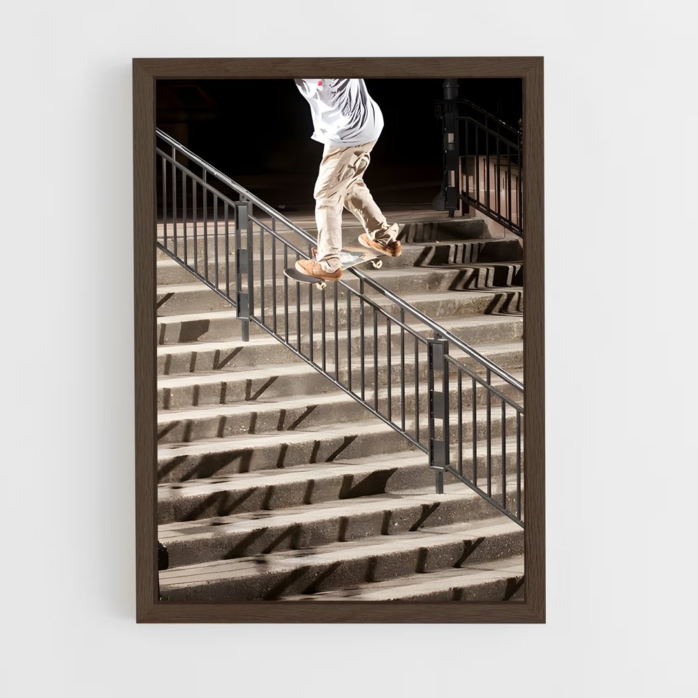 Poster Skateboarder en Action (vue 5)